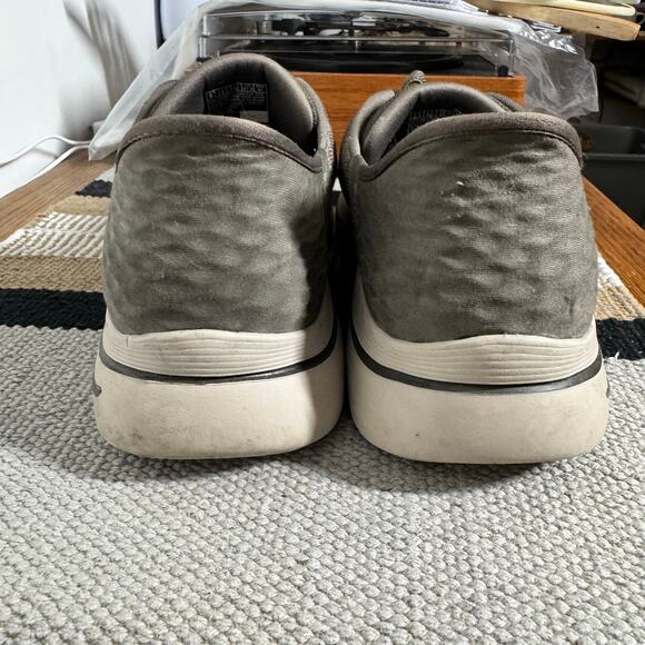 Skechers Men's 9.5 Slip-Ins Arch Fit 2.0 Grand Select Shoes Taupe Go Walk 216601 - Picture 4 of 11